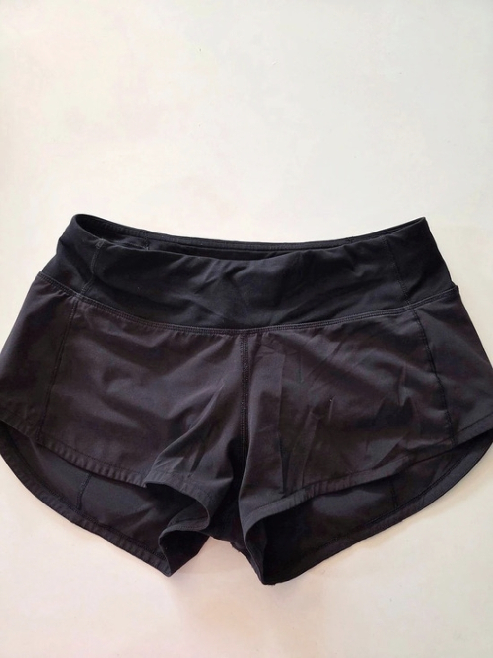Lululemon Speed Up Mid-Rise Lined Short 4" Black